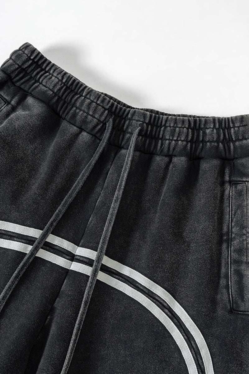 Vintage Washed Tie-Dye Sweatpants