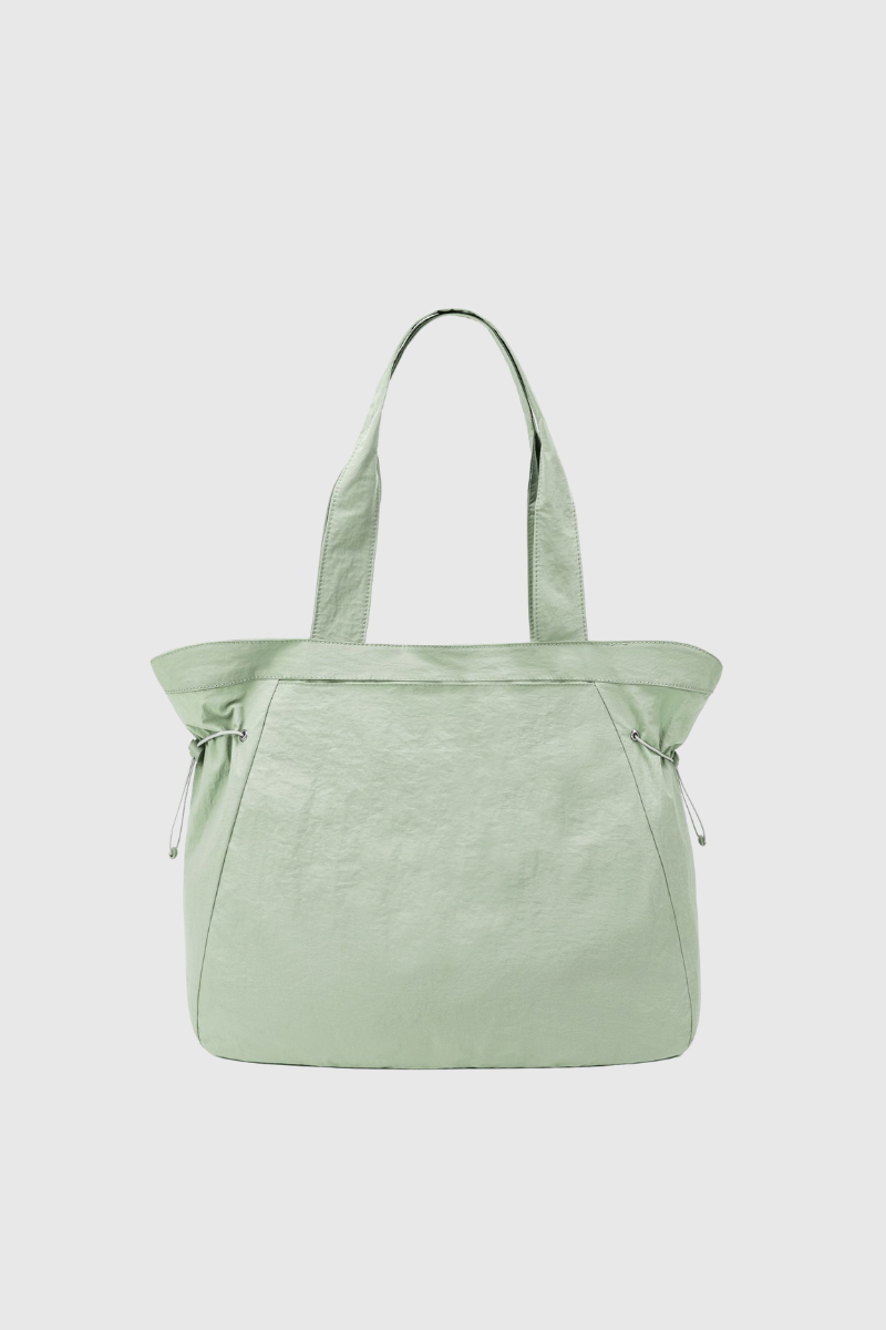 Nylon Drawstring Adjustable Drawstring Side Sports Tote Bag