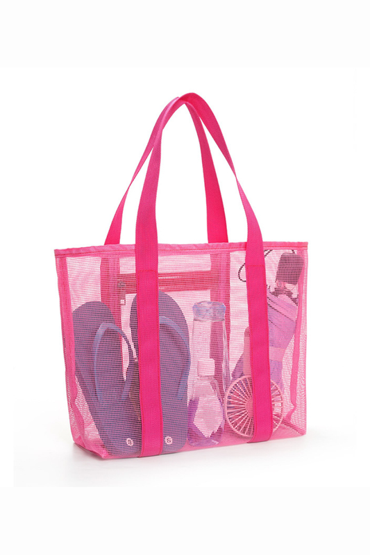 Women's Mesh Large-Capacity Minimalist Sheer Sports Bag