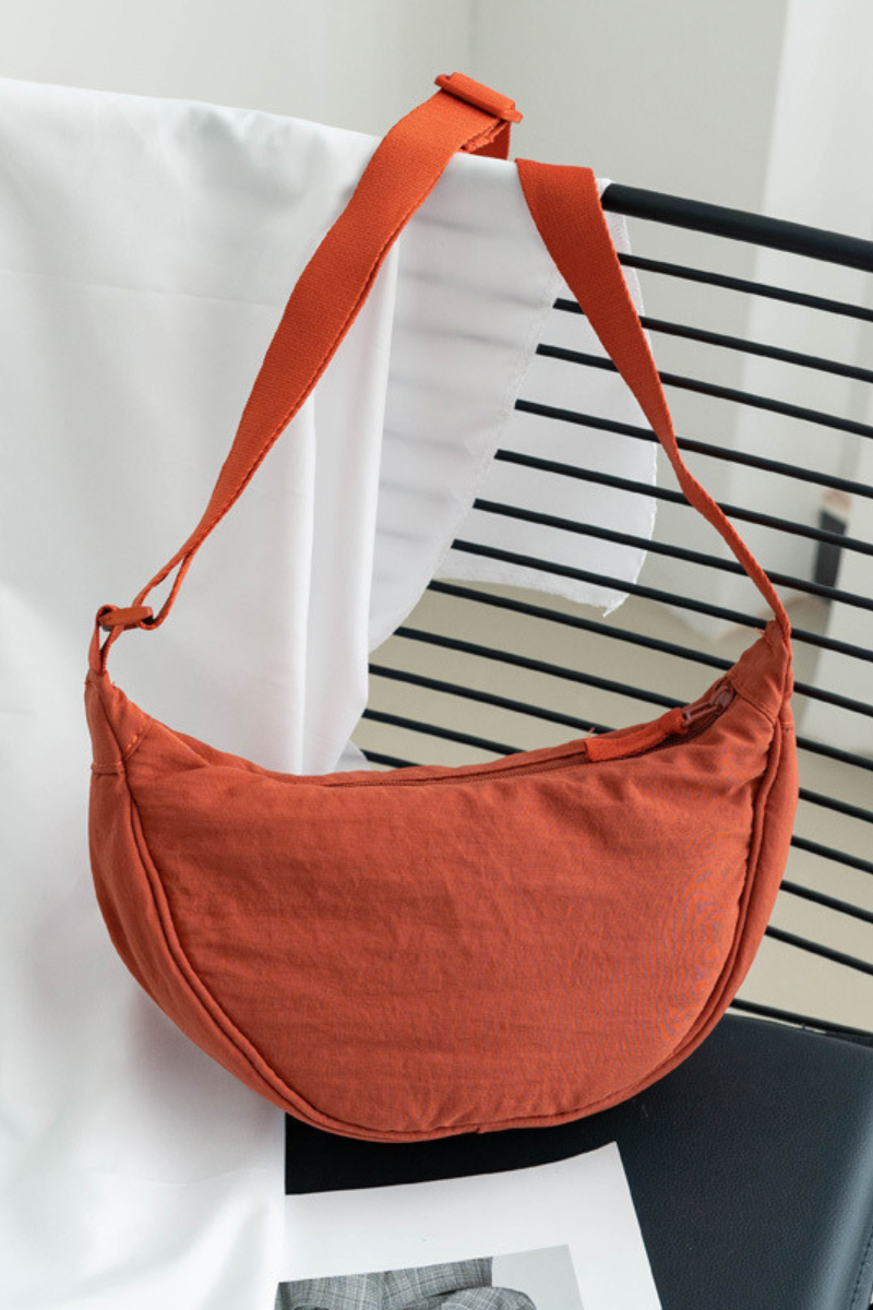 Women's Nylon Lightweight Crossbody Dumpling Bag