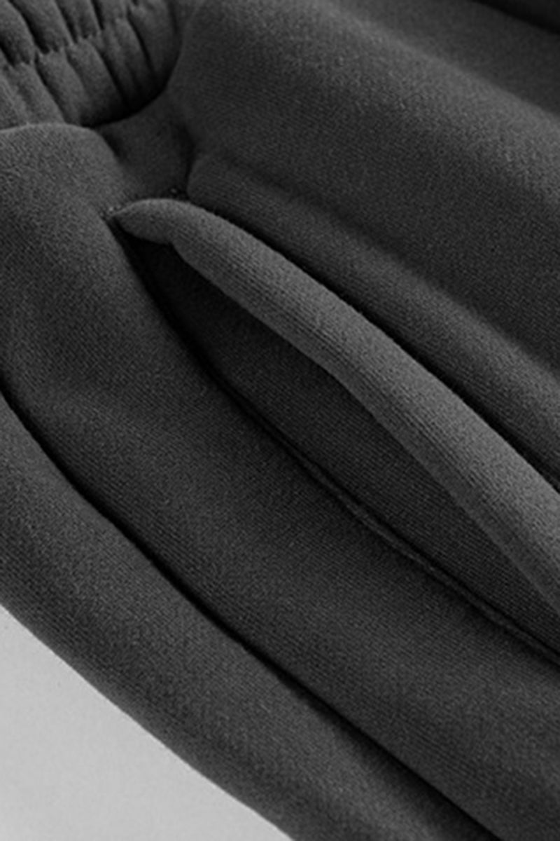 Men's Fleece Joggers – Loose Streetwear Sweatpants