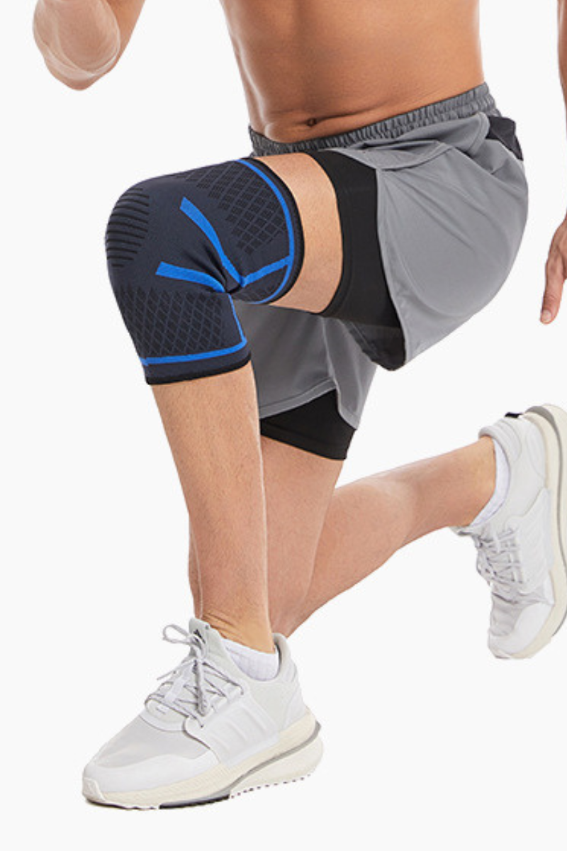 Silicone Breathable Anti Slip Elastic Sports Knee Brace