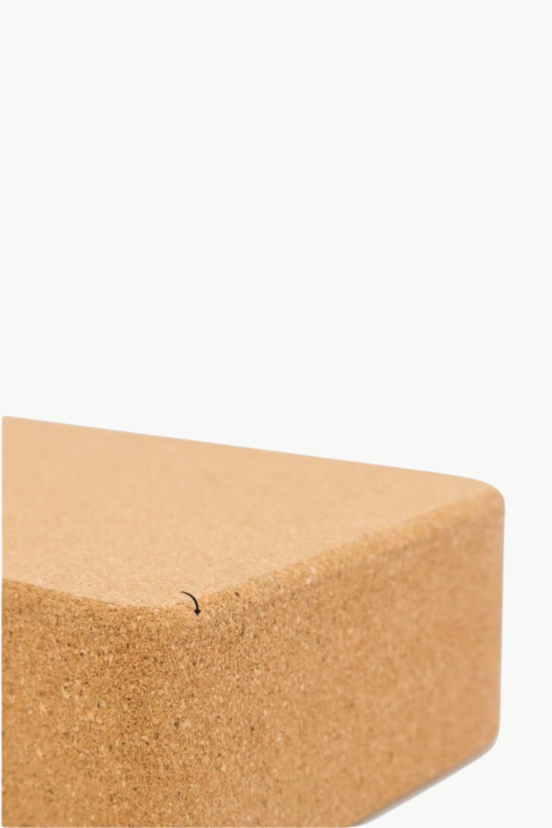 Natural Cork High-Density Stretching Yoga Block