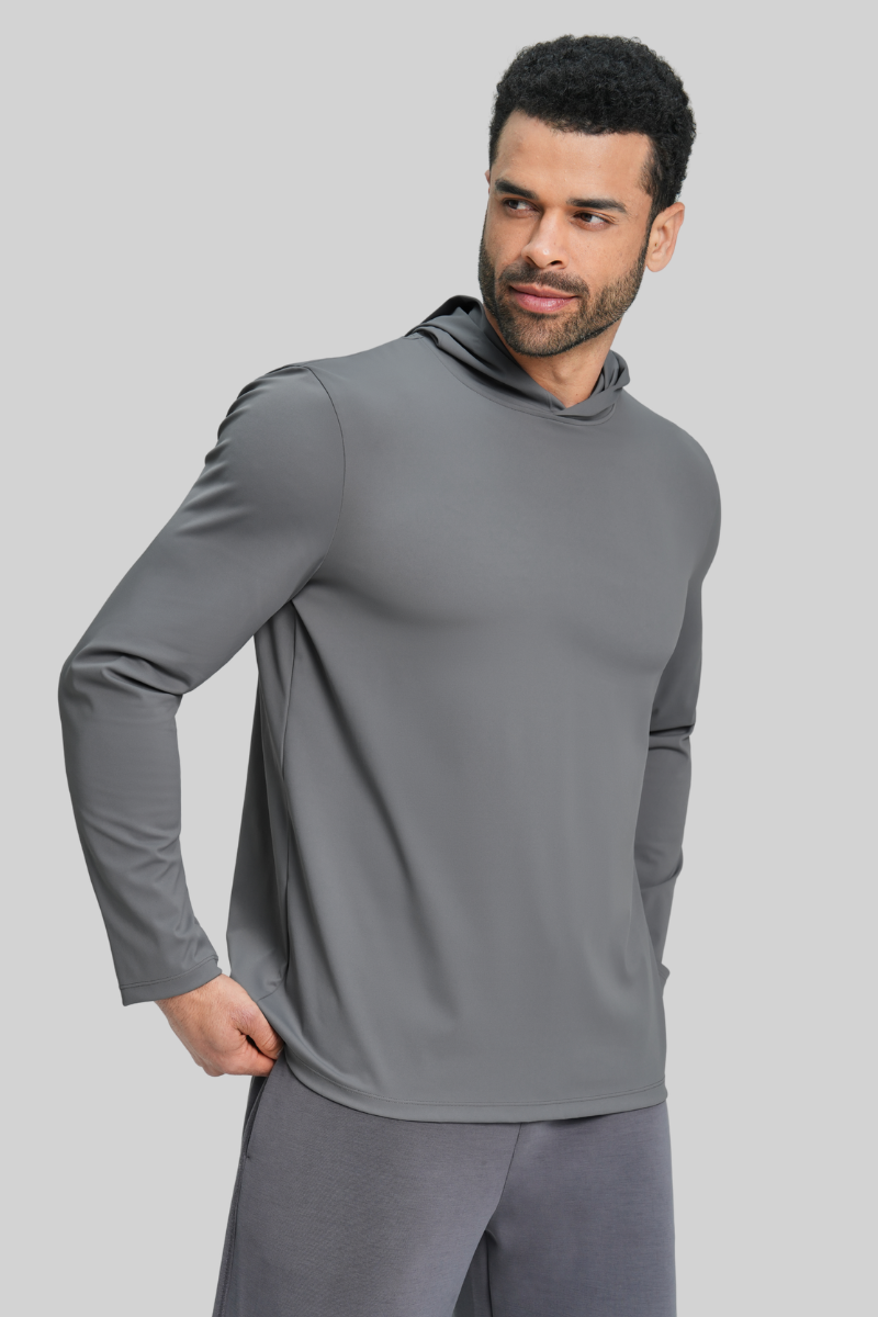 Men's Brushed Casual Breathable Soft Touch Sport Hoodie