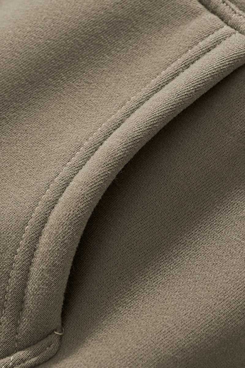 Unisex Solid Color Loose Hoodie