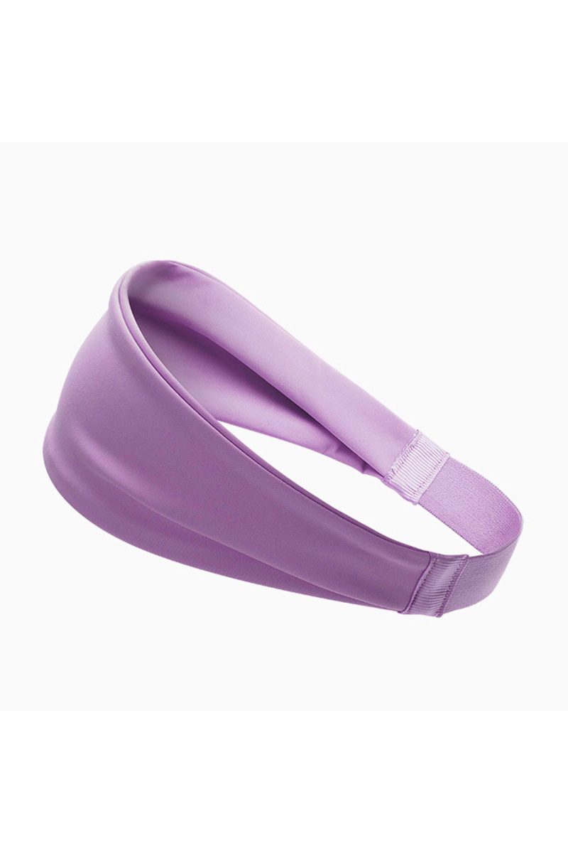 Multifunctional wide-rimmed sports headband.
