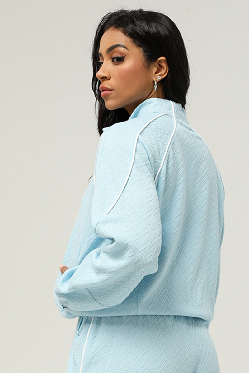 Women Sports Casual Stand Collar Jacket