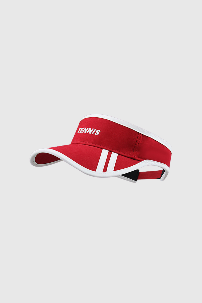 Women's Breathable Sun Visor Color Block Sport Empty Top Cap