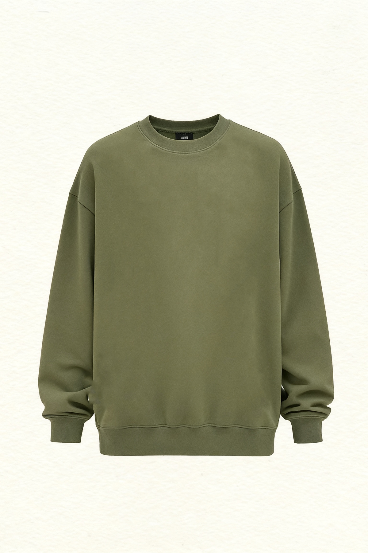 Men/Women Unisex Heavyweight 305G Cotton Retro Long Sleeve Tee