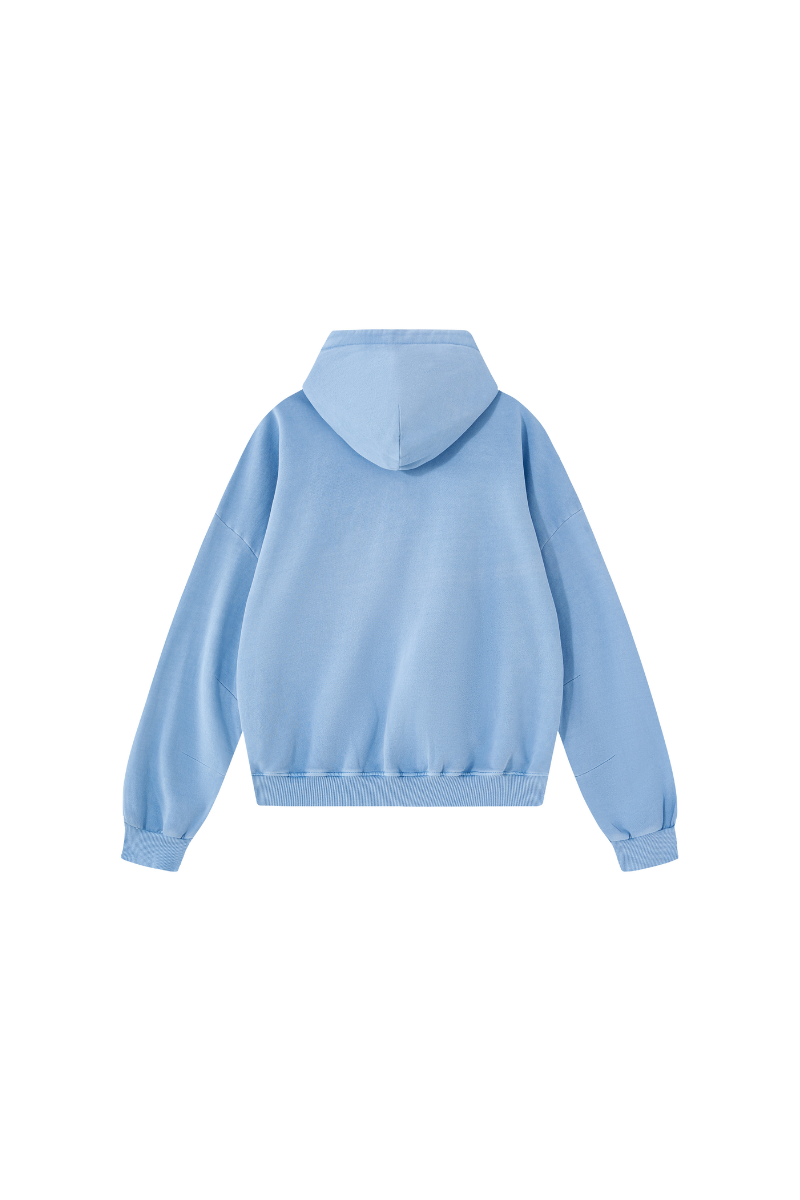 Men's Fall 100% Cotton Kangaroo Pocket Washed Hoodies