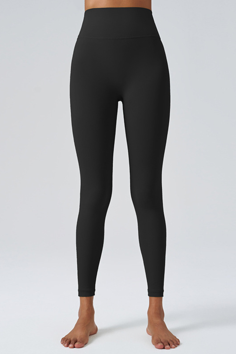 Women's High-waist shaping Tucking Nine-inch Leggings
