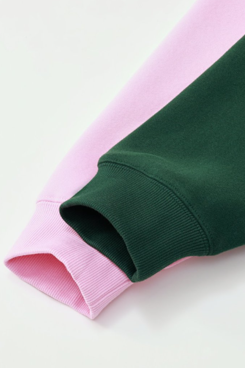 Men's Fall Fleece‑Lined Drop Shoulder Oversized Pullover
