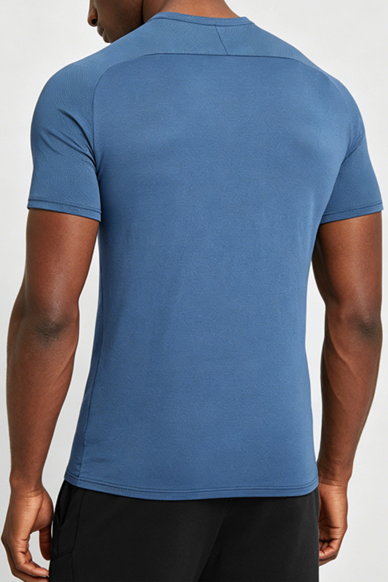 Men's Summer Round Neck Comfortable Quick-Dry Sports Tee