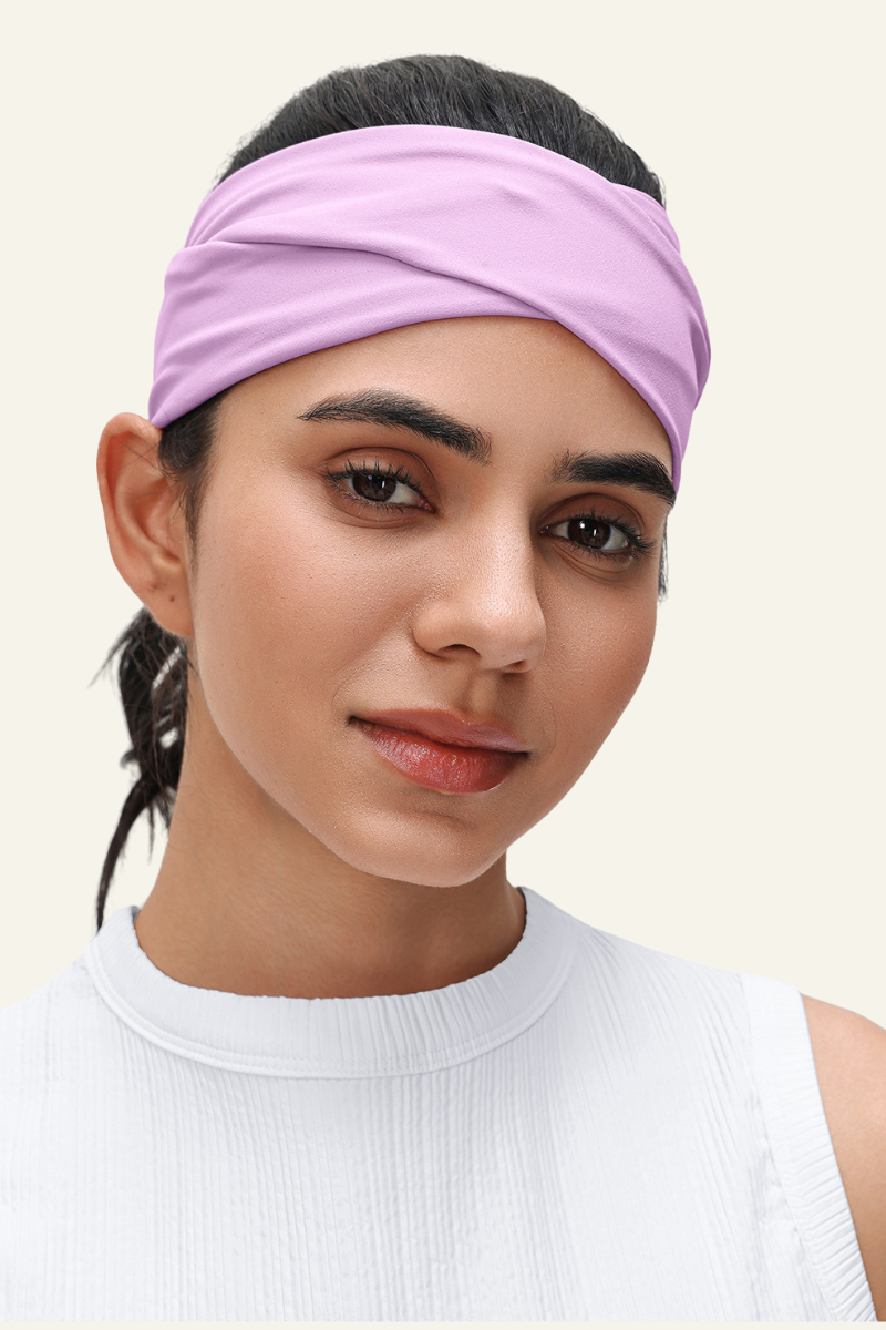 Women's Athletic High-Elasticity Yoga Headband.