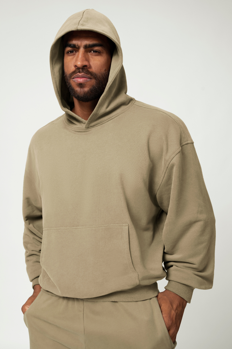 Men's Hooded Loose-Fitting Sports Casual Hoodie