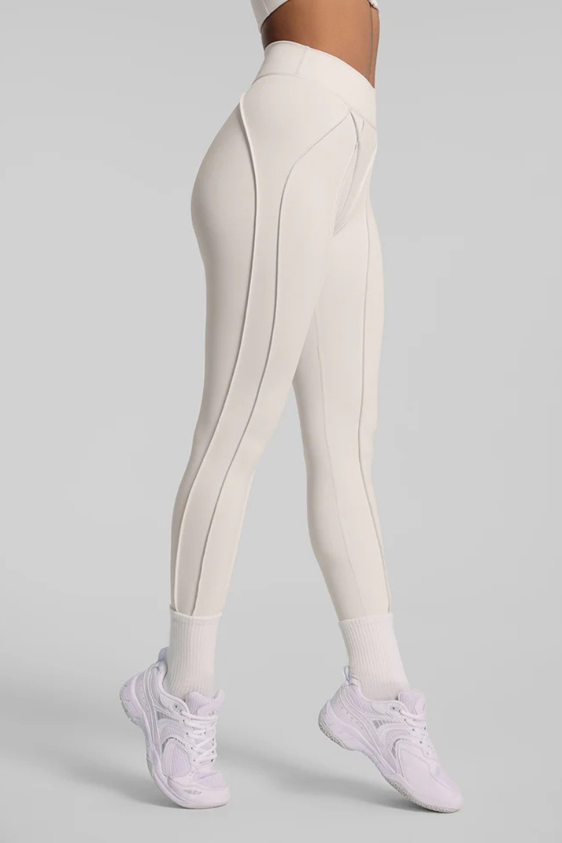 Women's High-Waisted Seam Detail  Naked Feel Yoga Leggings