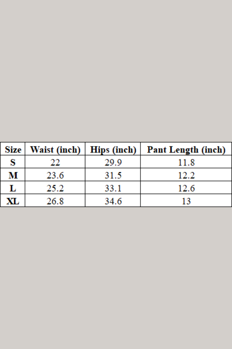 Women's Color-Block Patchwork High-waist Side Pockets Shorts