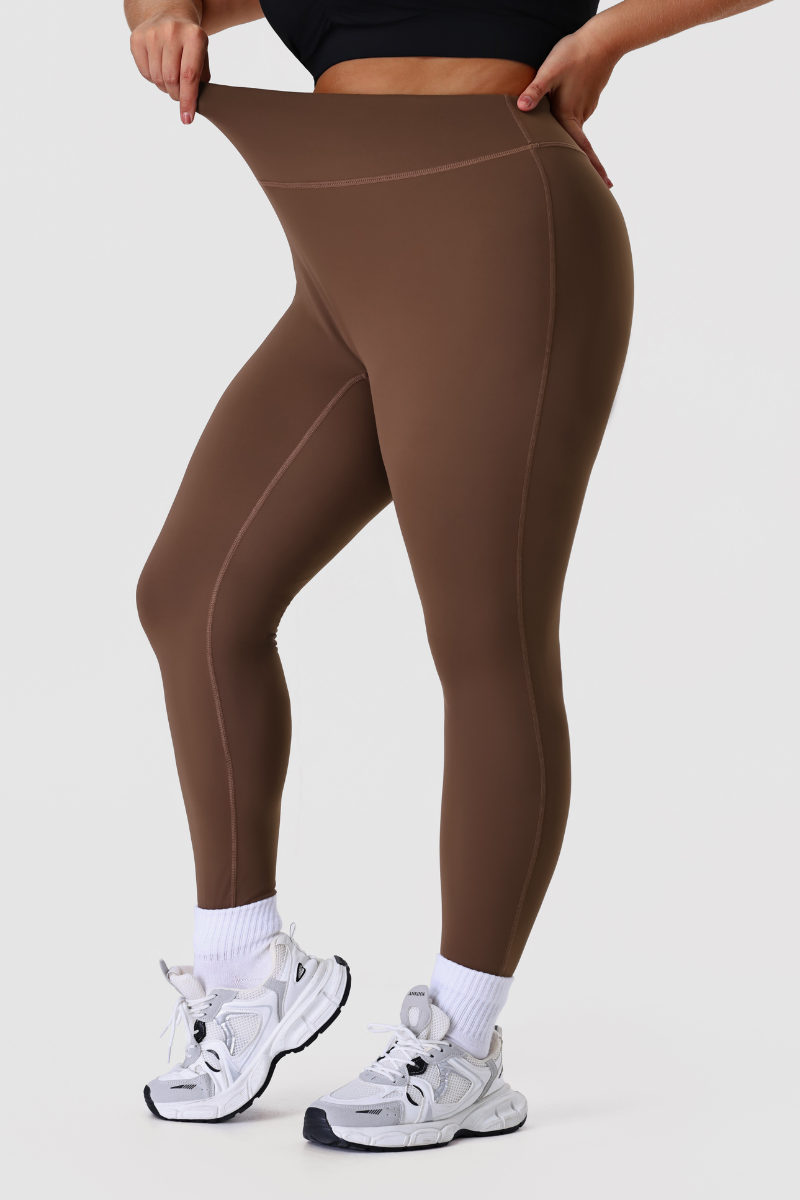 Plus Size Women's High-Waist Butt-Lifting Yoga Leggings