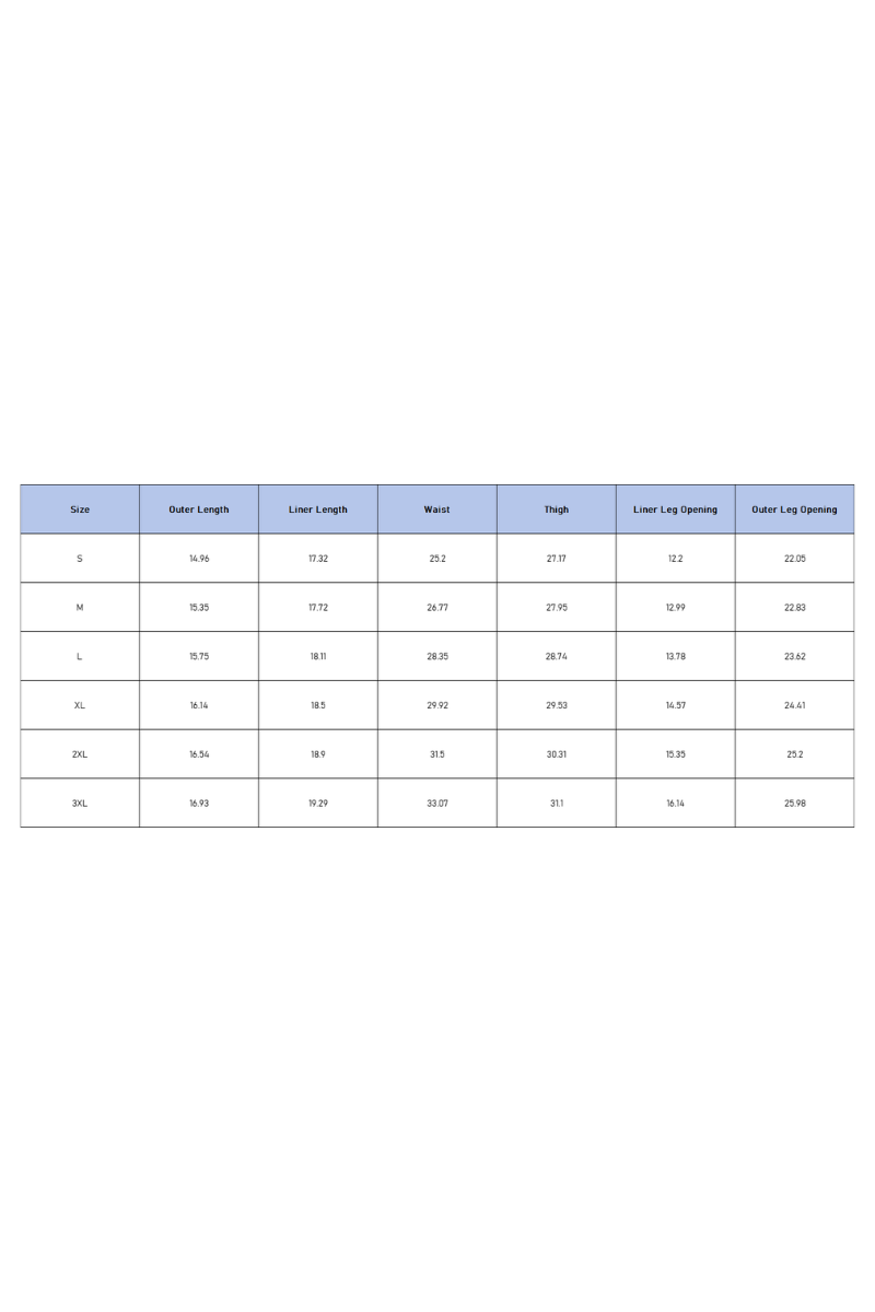 Men's 2-in-1 Double Layer Outdoor Running Athletic Shorts