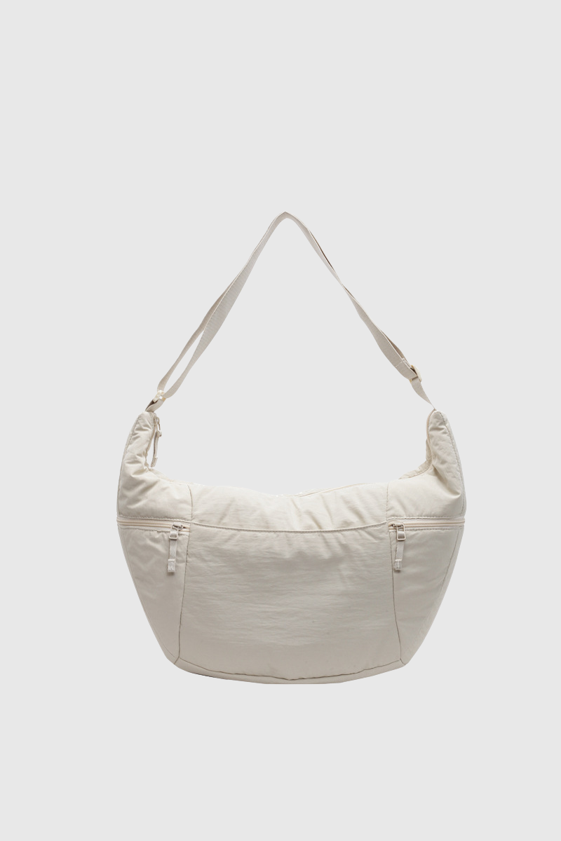 Fashionable Nylon Dumpling-Shaped Sports Crossbody Bag