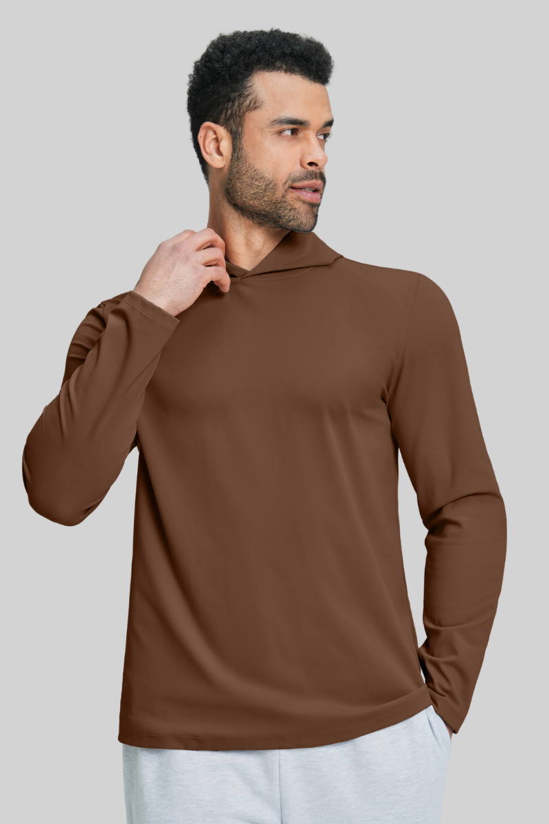 Men's Brushed Casual Breathable Soft Touch Sport Hoodie