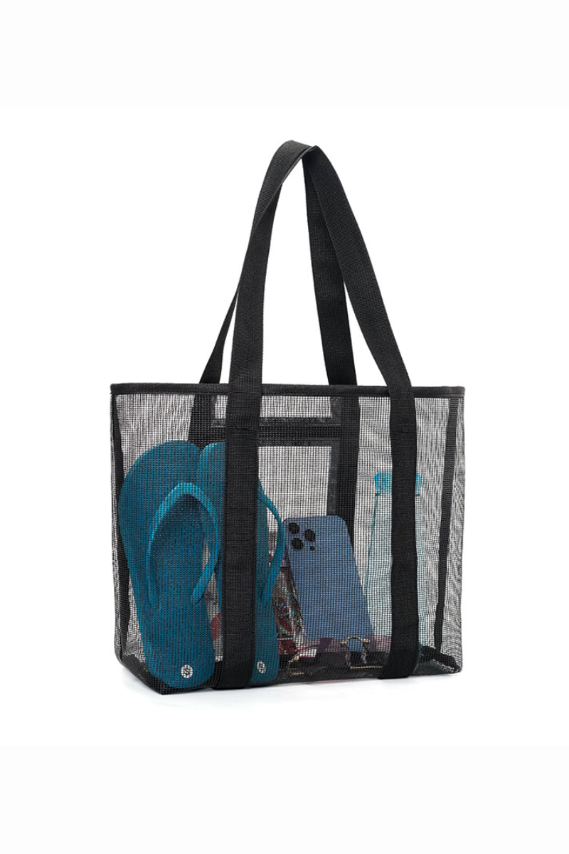 Women's Mesh Large-Capacity Minimalist Sheer Sports Bag