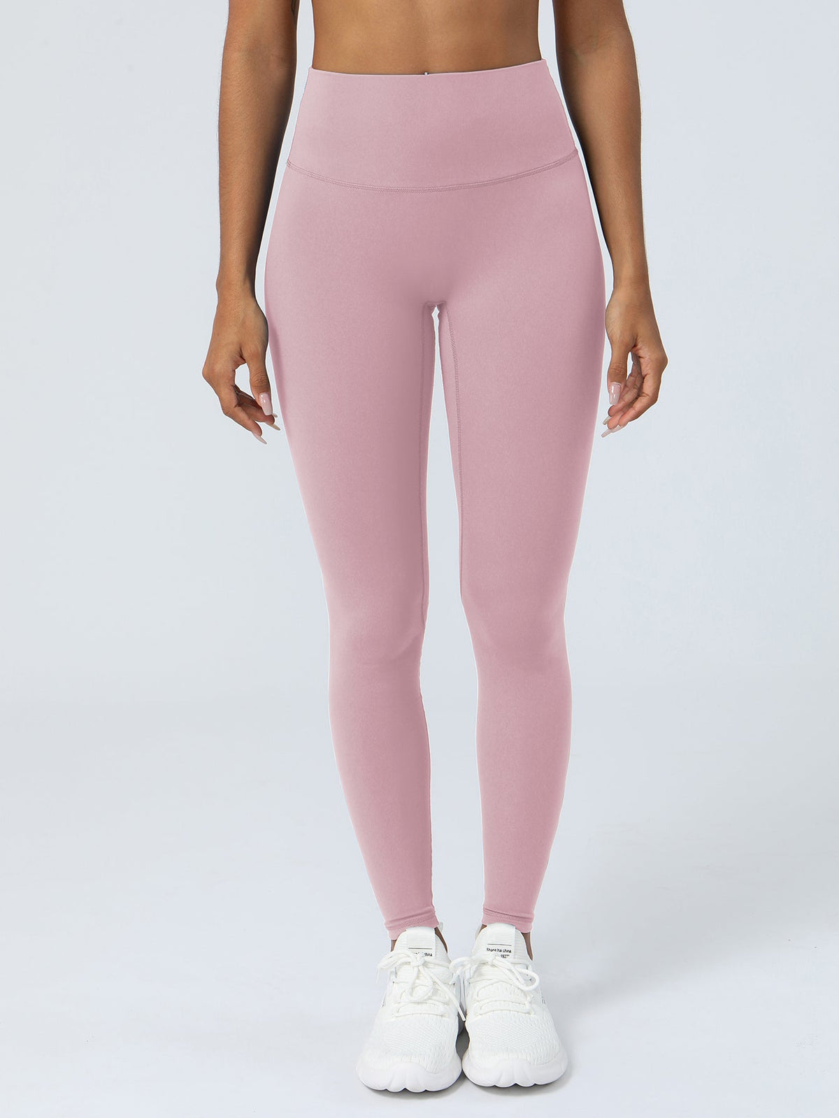 Women's High Waist Peach Buttock Lifting Pilates Yoga Fitness Elastic Sports Leggings Colanti