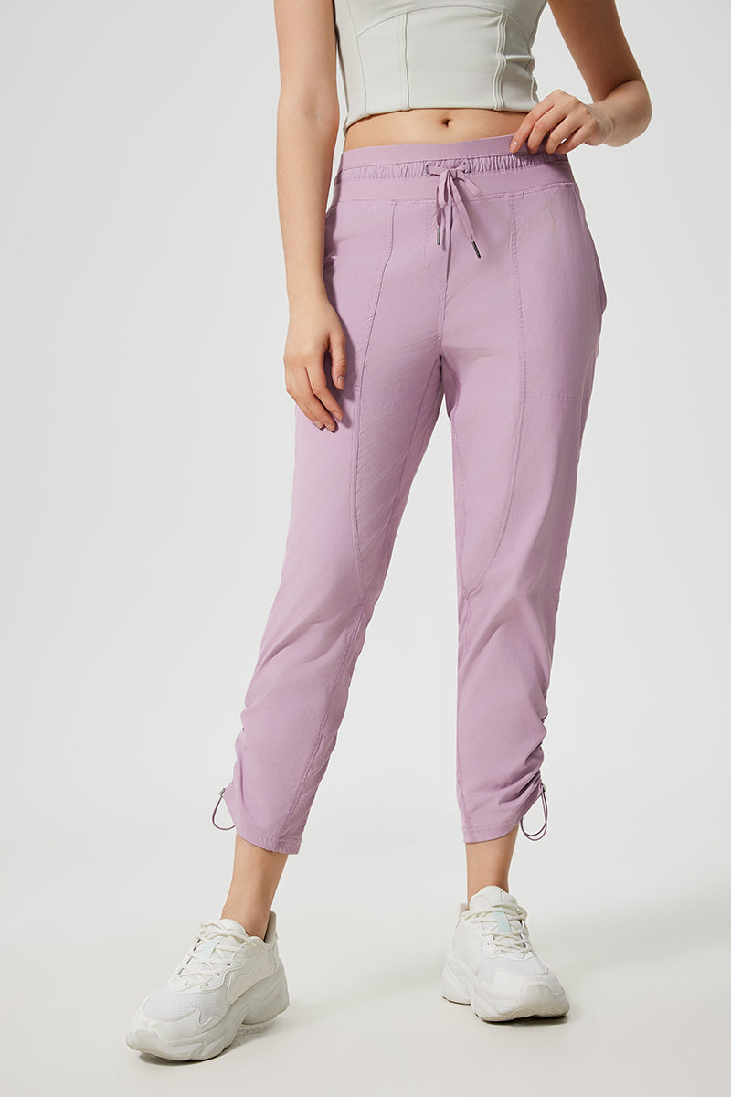 Women Straight Light Breathable Ice Feeling Slim Running Fitness Casual Sweatpants