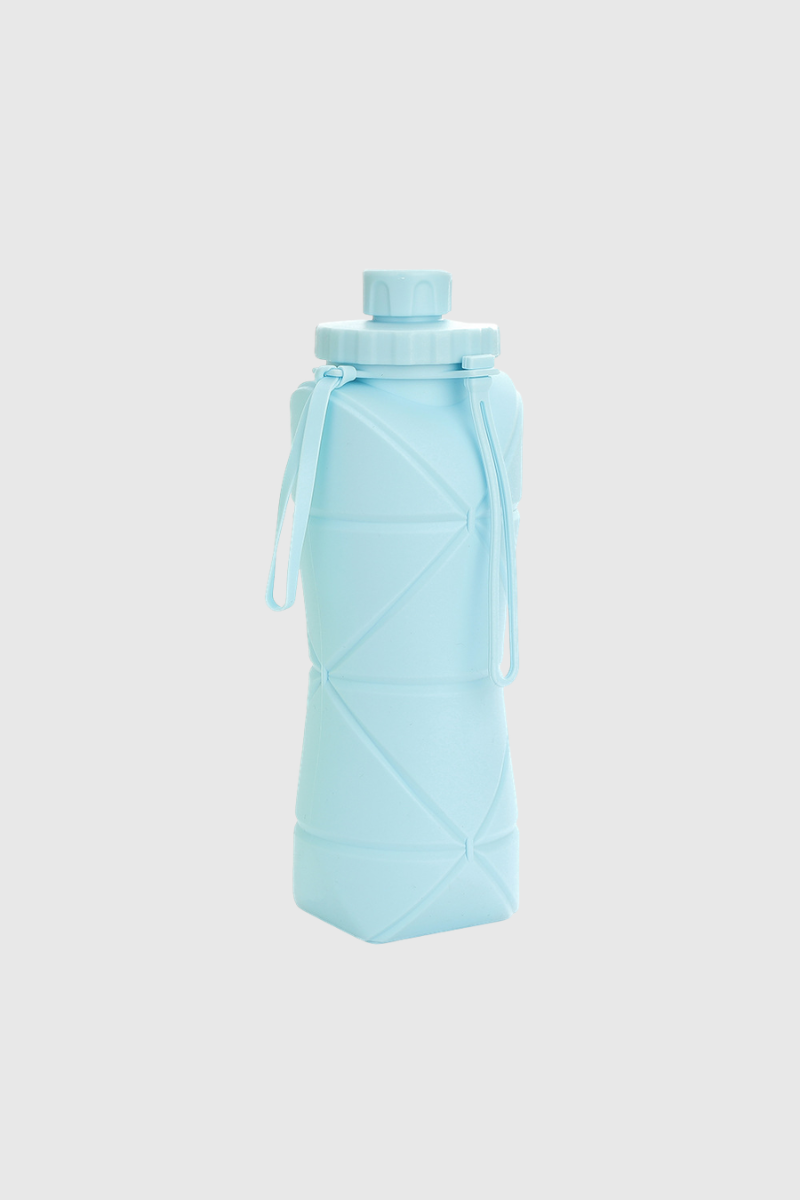 Silicone Collapsible Outdoor Portable Water Sports Bottle