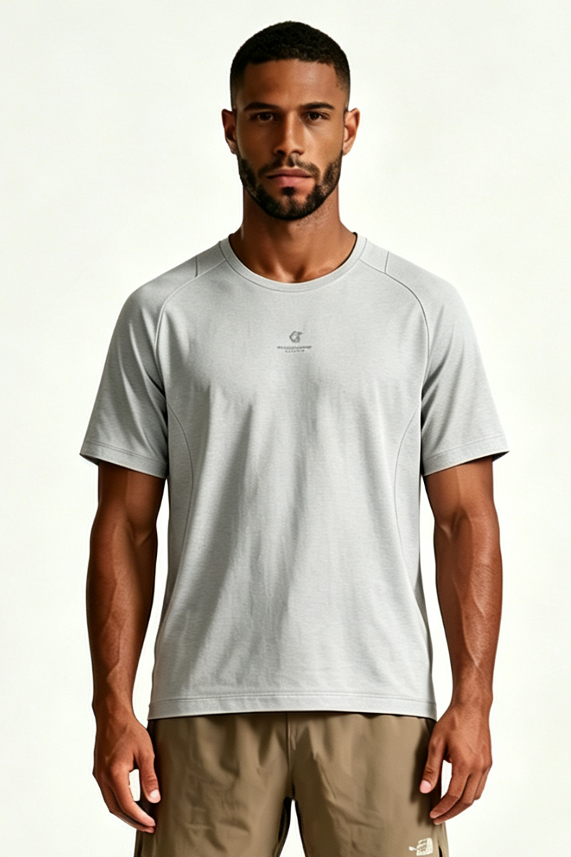 Men's Summer Quick Dry Moisture-Wicking Athletic T-shirt