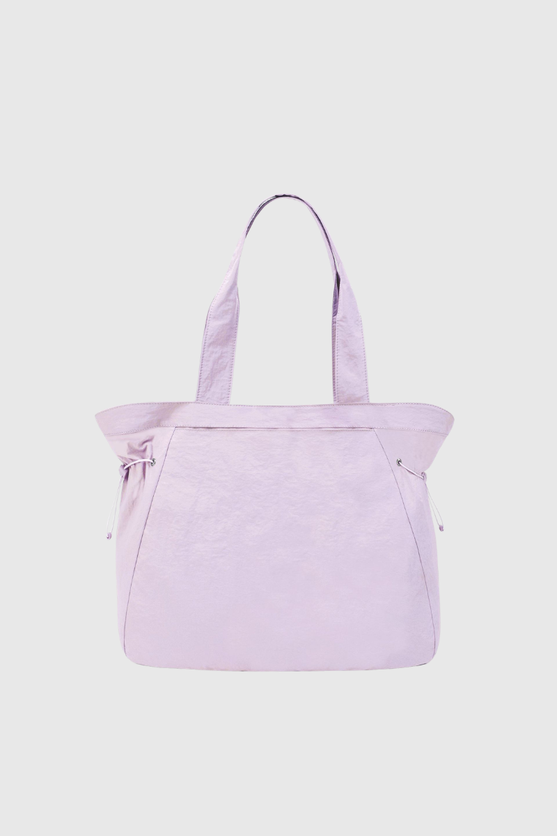 Nylon Drawstring Adjustable Drawstring Side Sports Tote Bag