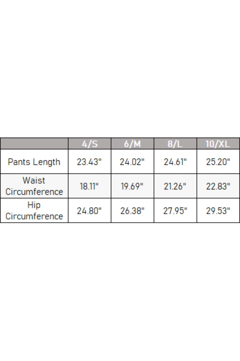 Women's High Waist Capri Leggings with Side Slit at Hem