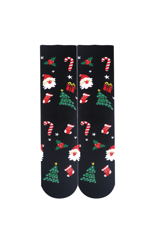 Unisex Christmas Fun Jacquard Crew Socks