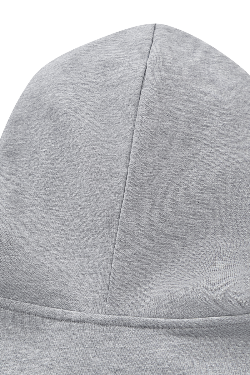 Unisex Fall Set:Heavyweight Hoodie And Curved Sweatpants