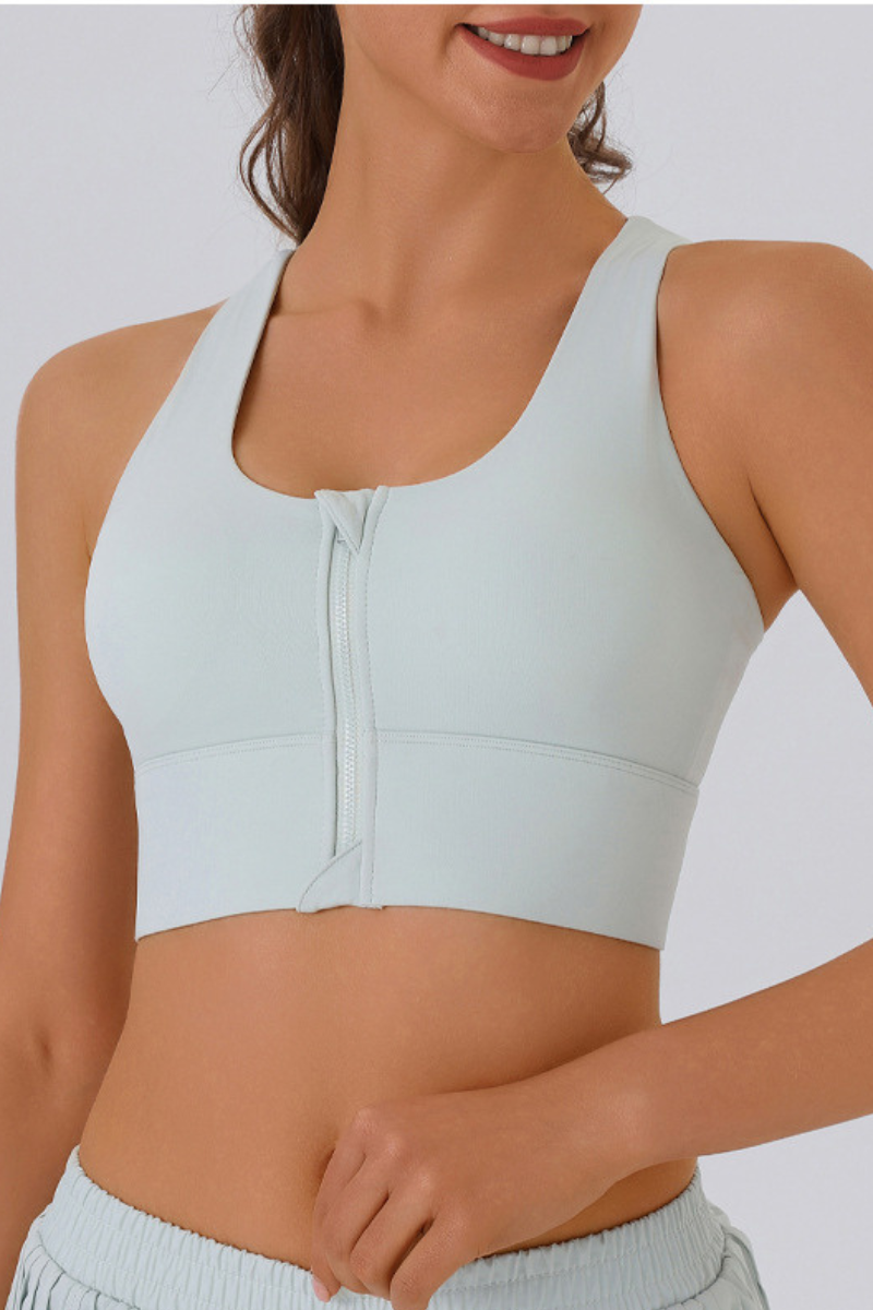 High-Impact Racerback Running Sports Bra
