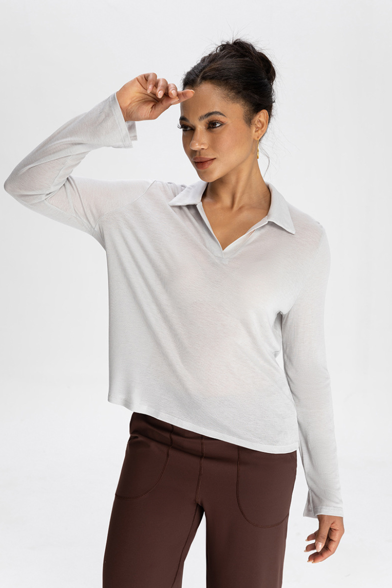 Casual long-sleeved shirt