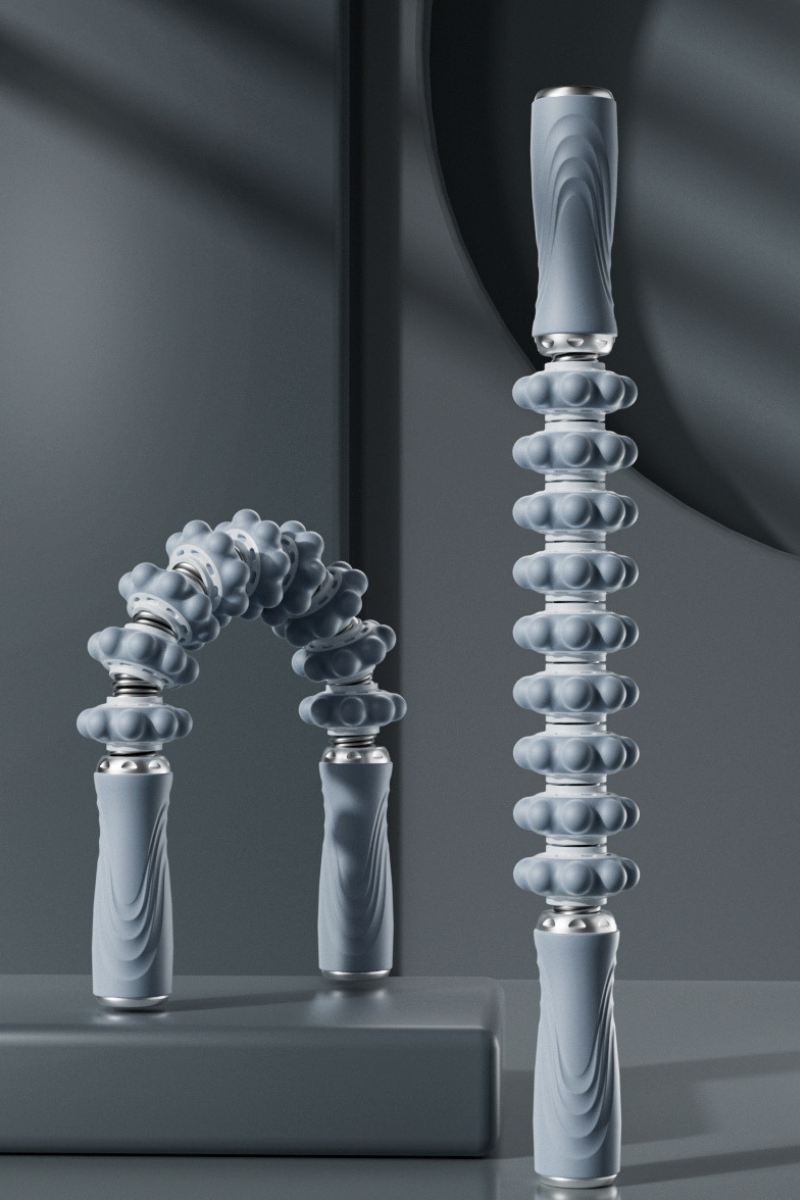 Deep Tissue Fascia Relax Massage Sticks And Traction Bands
