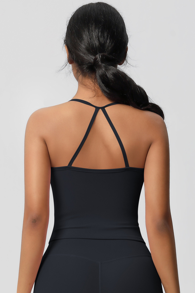 Women's Athletic Y‑Back Cami Yoga Tank Top