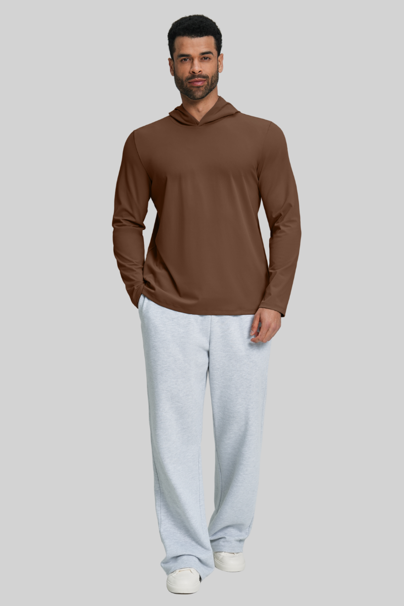 Men's Brushed Casual Breathable Soft Touch Sport Hoodie