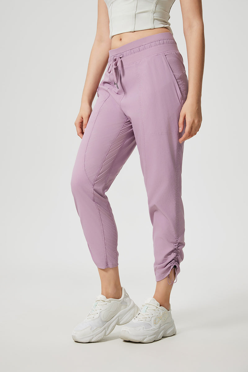 Women Straight Light Breathable Ice Feeling Slim Running Fitness Casual Sweatpants