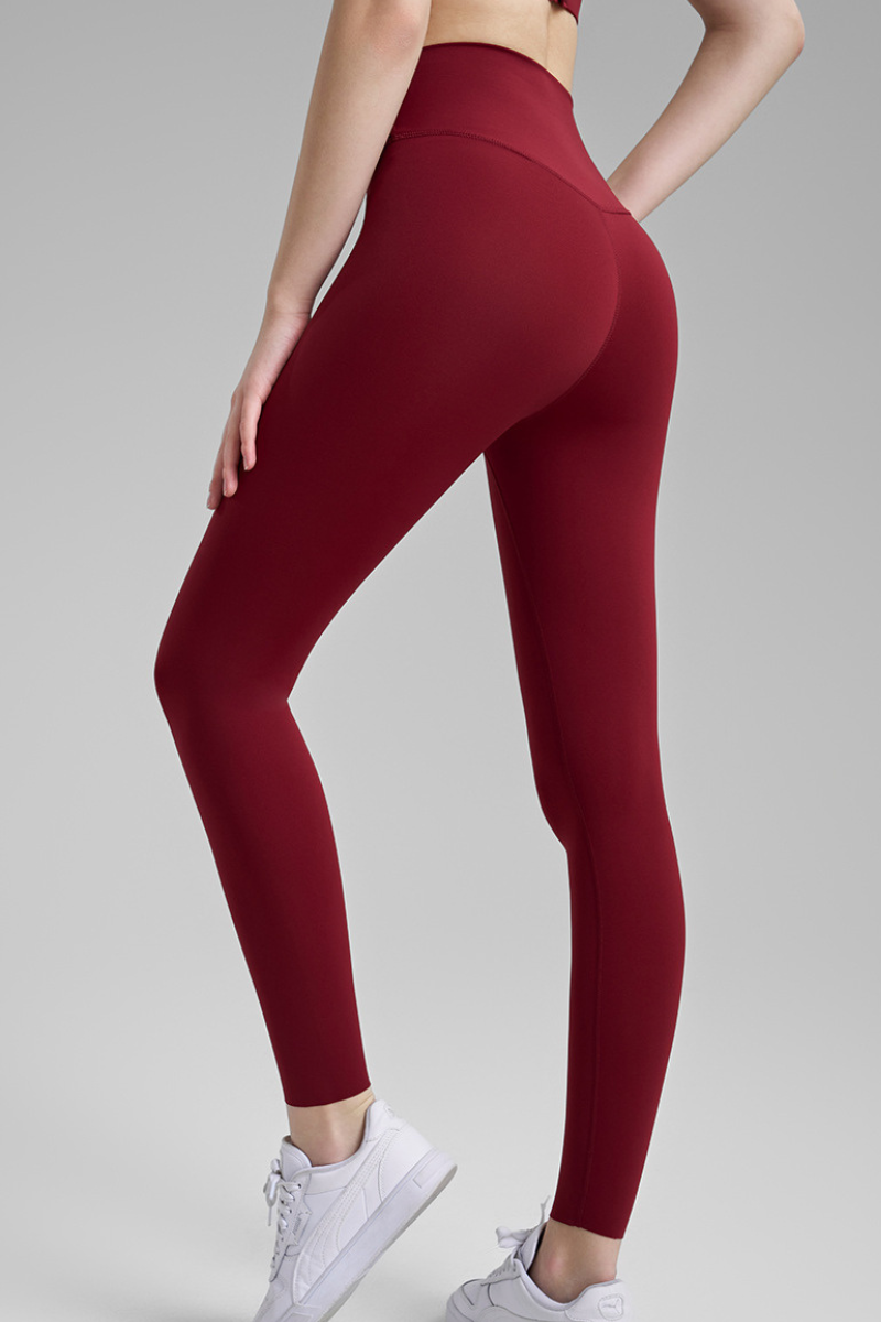 Women's Athletic Nude-Feel Sculpting LYCRA Yoga Leggings
