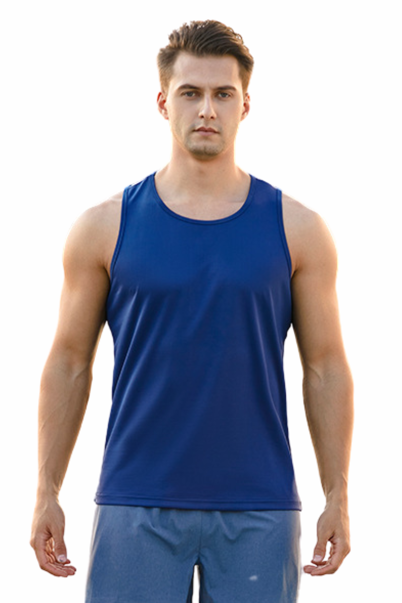 Men's Summer Racerback Quick Dry Athletic Tank Top