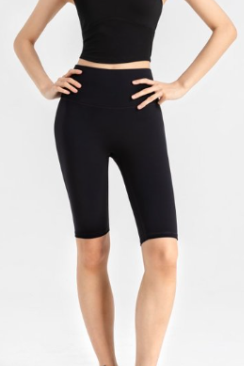 Women's High Waist Booty Seam Yoga Capri Leggings