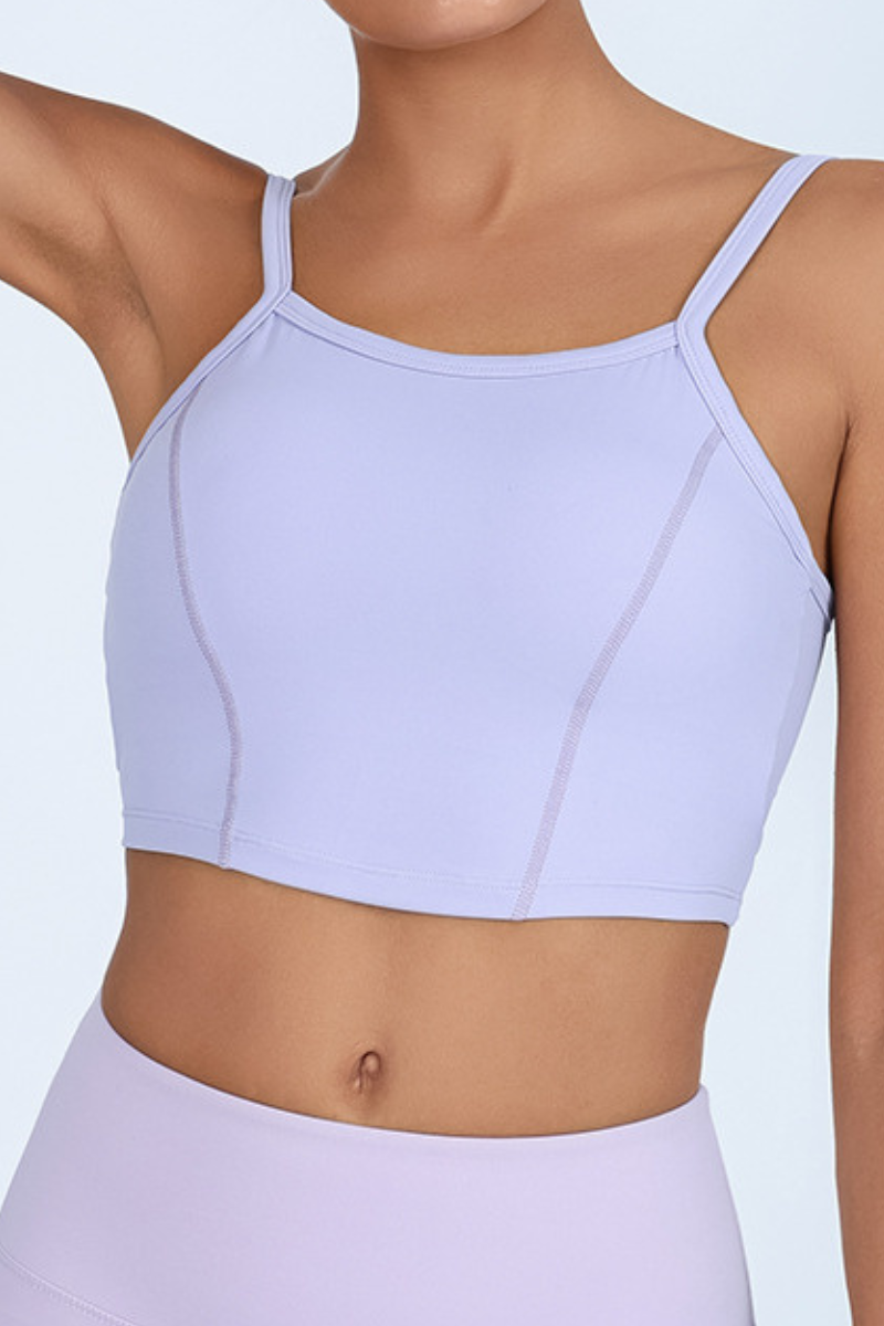 Women's Crisscross Back Strappy Thin Strap Sports Tank Top