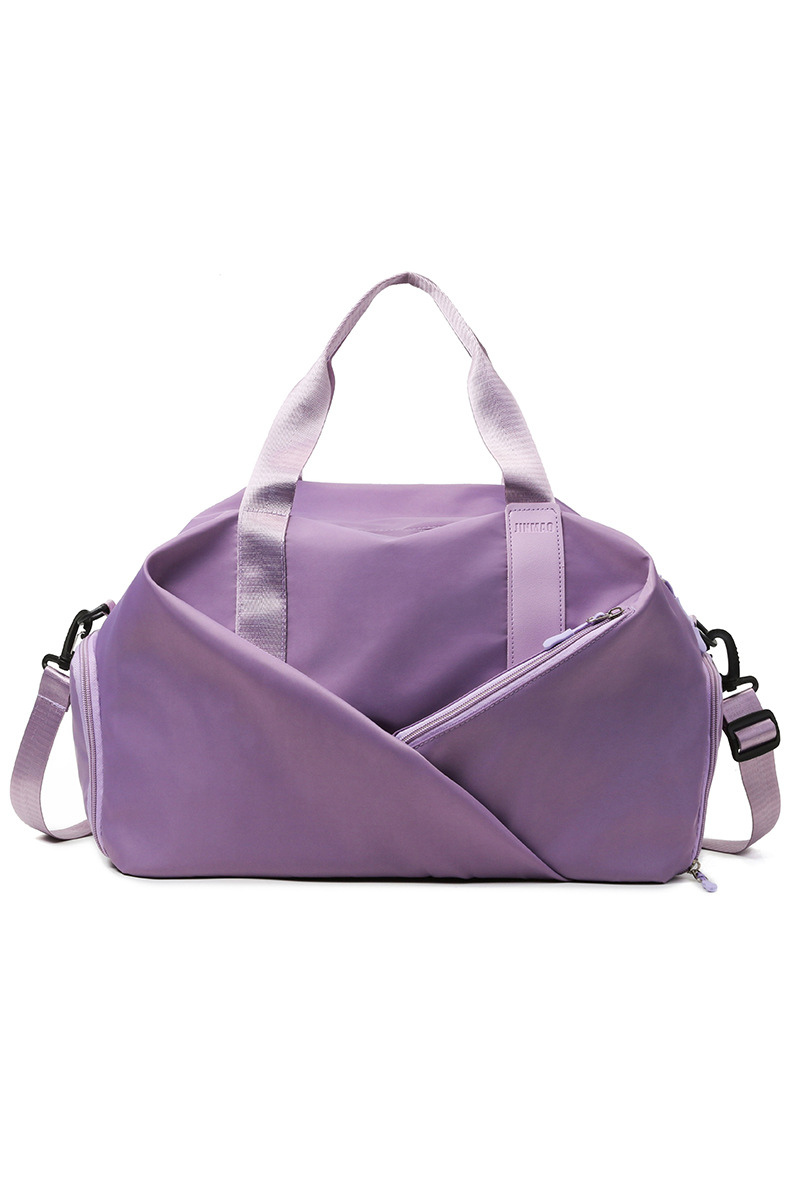 Minimalist Multi-Compartment Side Zipper Gym Travel Bag