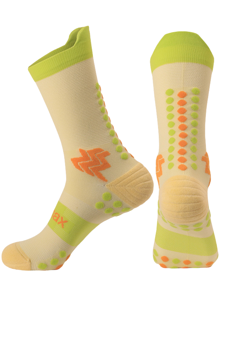 Non-Slip Cushioned Quick-Drying Long Running Socks