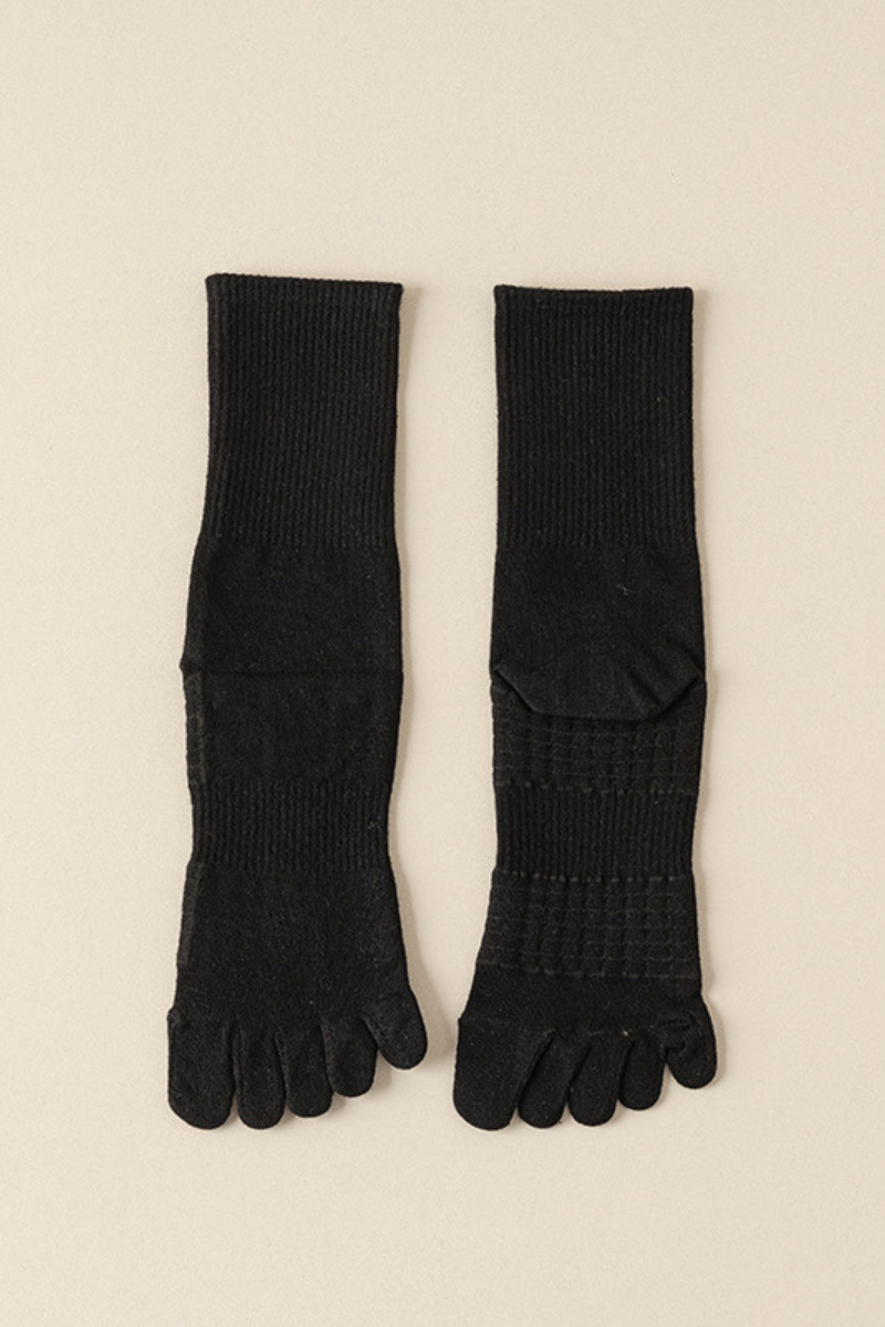 Women's Cotton Sweat-Wicking Yoga Five-Toe Socks