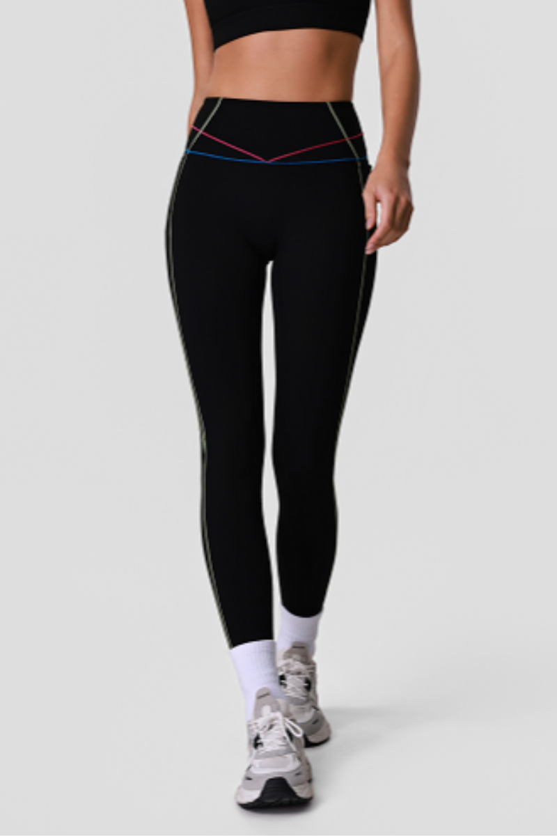 Women's Cutout Back Sports Cami & 9/10 Yoga Leggings Set