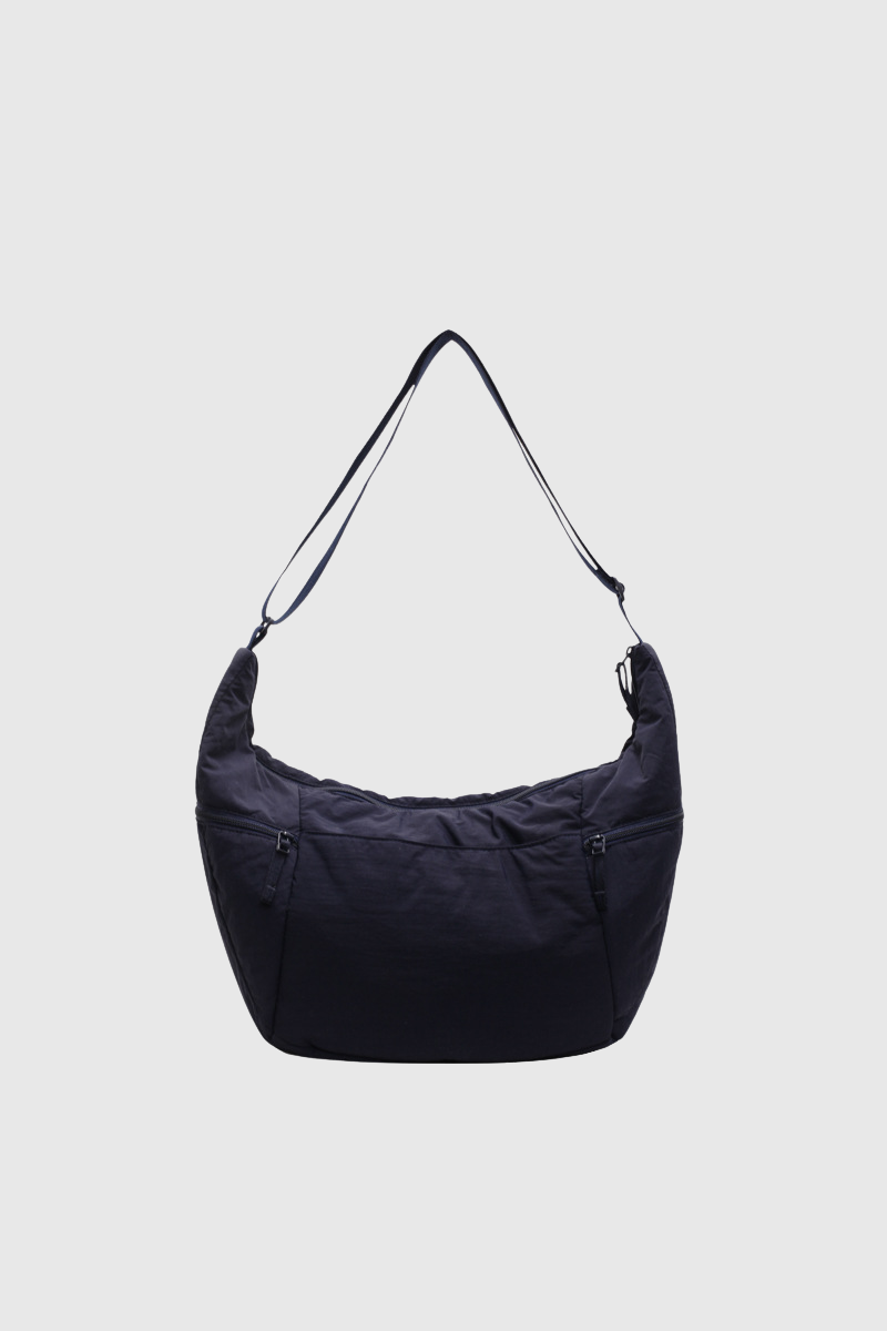 Fashionable Nylon Dumpling-Shaped Sports Crossbody Bag