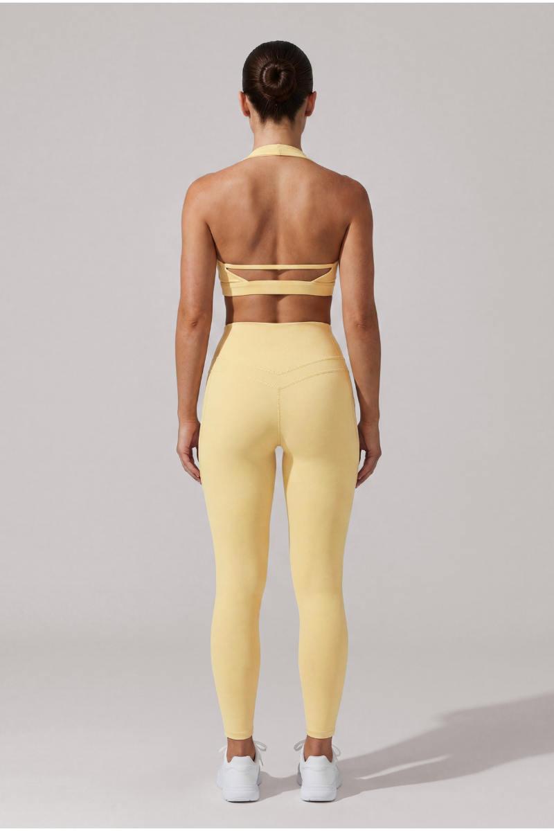 Women's Halter Cutout Back & Leggings 2Pcs Sports Yoga Set
